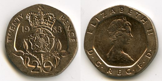 Reino Unido - Pence 20 - 1983
