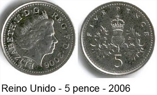 Reino Unido - Pence 5 - 2006