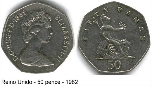 Reino Unido - Pence 50 - 1982
