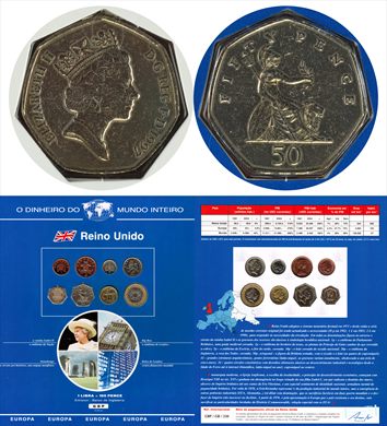 Reino Unido - Pence 50 - 1997 DMI