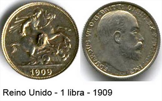 Reino Unido - pound 1 - 1909