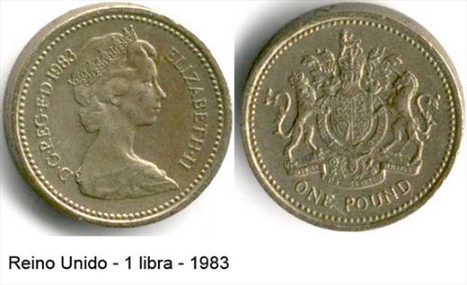 Reino Unido - pound 1 - 1983