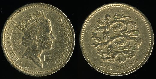 Reino Unido - pound 1 - 1997