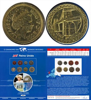 Reino Unido - Pound 1 - 2005 DMI