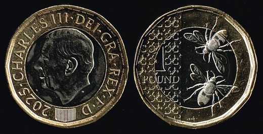Reino Unido - Pound 1 - 2025