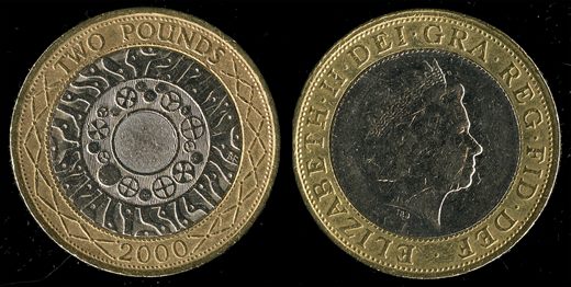 Reino Unido - pound 2 - 2000