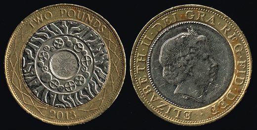 Reino Unido - Pound 2 - 2013