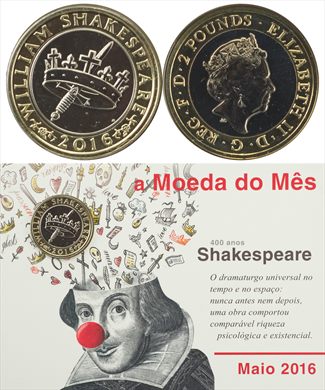 Reino Unido - Pound 2 - 2016 (Moeda do Mes Maio 2016)