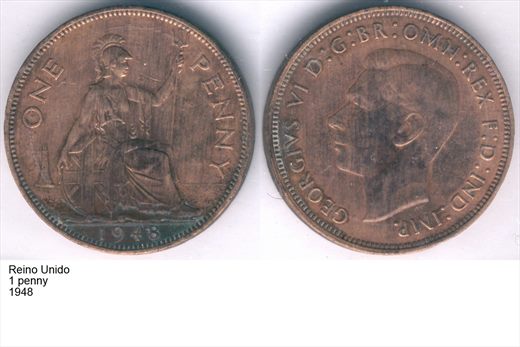 Reino Unido - Penny 1 - 1948 - G4 A2 H02 L4C1