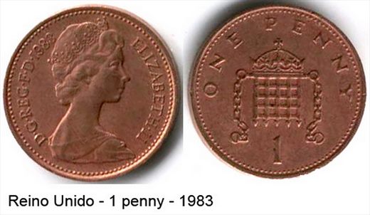 Reino Unido - Penny 1 - 1983