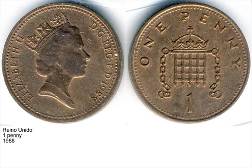 Reino Unido - Penny 1 - 1988 - G6 A2 H07 L2C2