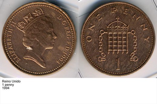 Reino Unido - Penny 1 - 1994 - G6 A2 H07 L2C3