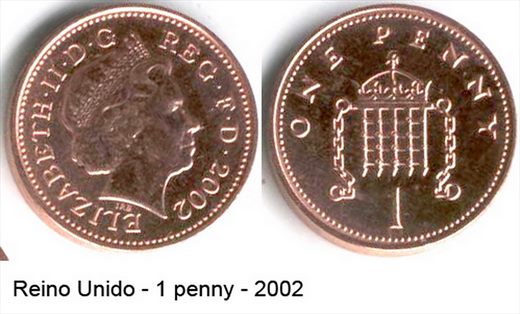Reino Unido - Penny 1 - 2002
