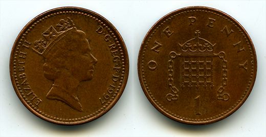 Reino Unido - Penny 1 - 1997