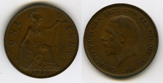 Reino Unido - Penny 1 - 1930