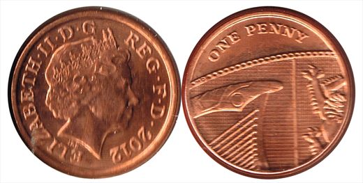 Reino Unido - Penny 1 - 2012