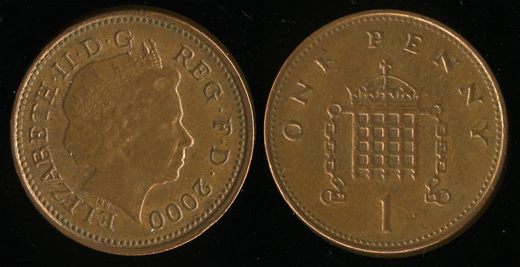 Reino Unido - Penny 1 - 2000