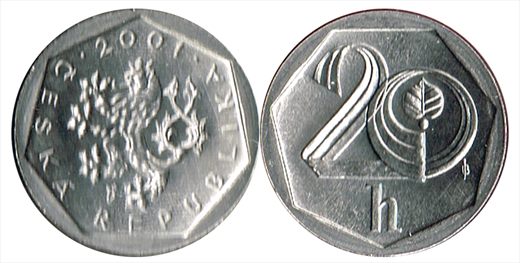 Republica Checa - Haleru 20 - 2001