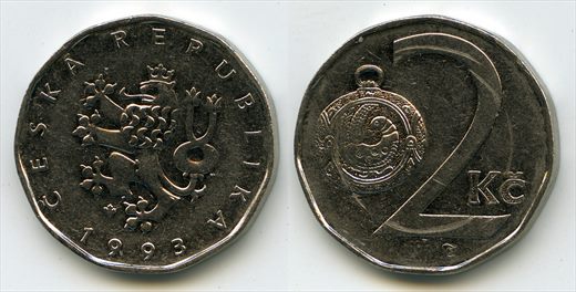 Republica Checa - Koruna 2 - 1993