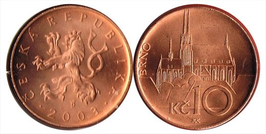 Republica Checa - Koruna 10 - 2003
