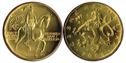 Republica Checa - Koruna 20 - 2004