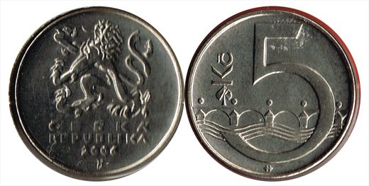 Republica Checa - Koruna 5 - 2006