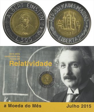 Sao Marino - Lira 500 - 1984 (Moeda do Mes Julho 2015)