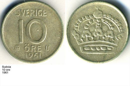 Suecia - Ore 10 - 1961 - G6 A3 H05 L2C4