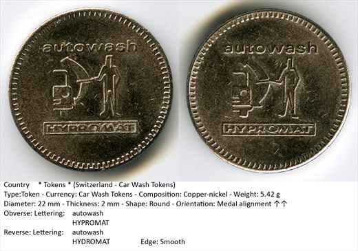Suica - Hydromat - car wash token