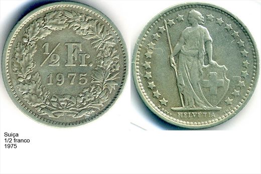 Suica - Franco 0,5 - 1975 - G6 A3 H01 L6C4
