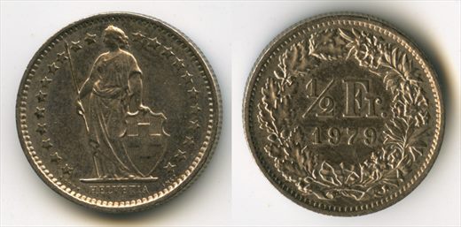 Suica - Franco 0,5 - 1979