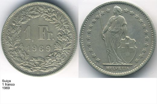 Suica - Franco 1 - 1969 - G5 A2 H12 L5C4