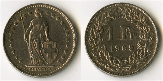 Suica - Franco 1 - 1969