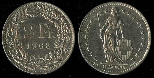 Suica - Franco 2 - 1968 - G4 A2 H09 L3C1