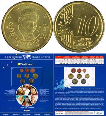Vaticano - Euro Cent 10 - 2013 DMI
