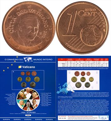 Vaticano - Euro Cent 1 - 2013 DMI