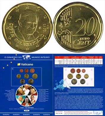 Vaticano - Euro Cent 20 - 2013 DMI