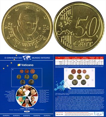 Vaticano - Euro Cent 50 - 2013 DMI