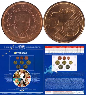 Vaticano - Euro Cent 5 - 2013 DMI