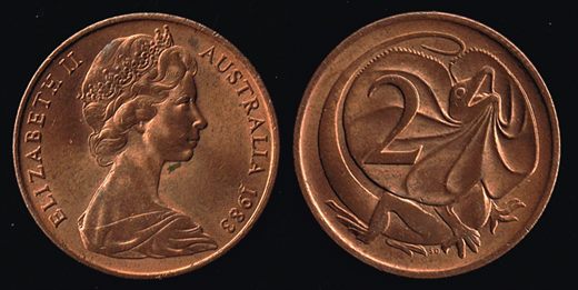 Australia - Cent 2 - 1983