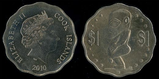 Ilhas Cook - Dolar 1 - 2010