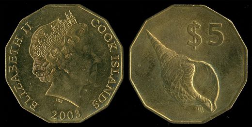 Ilhas Cook - Dolar 5 - 2003
