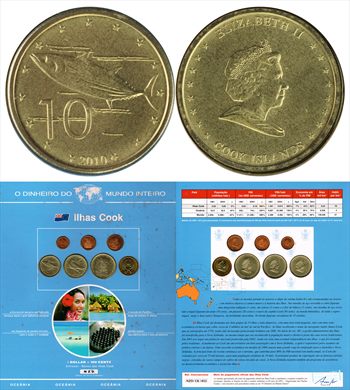 Ilhas Cook - Cent 10 - 2010 DMI