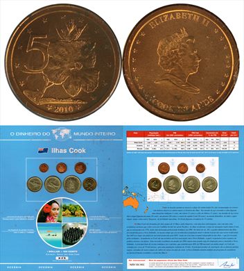 Ilhas Cook - Cent 5 - 2010 DMI