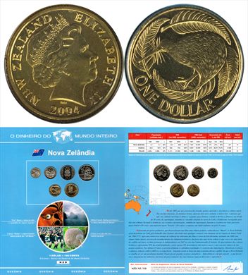 Nova Zelandia - Dollar 1 - 2004
