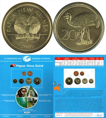 Papua-Nova Guine - Toea 20 - 2005 DMI