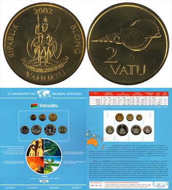 Vanuatu - Vatu 2 - 2002 DMI