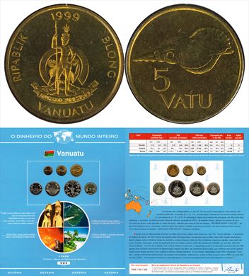Vanuatu - Vatu 5 - 1999 DMI