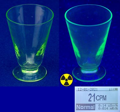 Copo aguardente verde