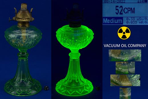 Lampada de oleo (Vacuum Oil Company)